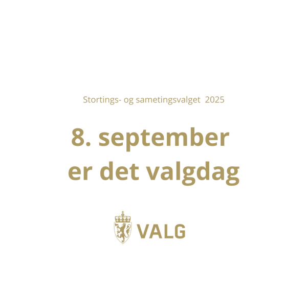 Plakat valgdag