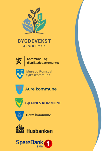 Plakat for boligdag i Aure arramgert av Bygdevekstprosjektet.